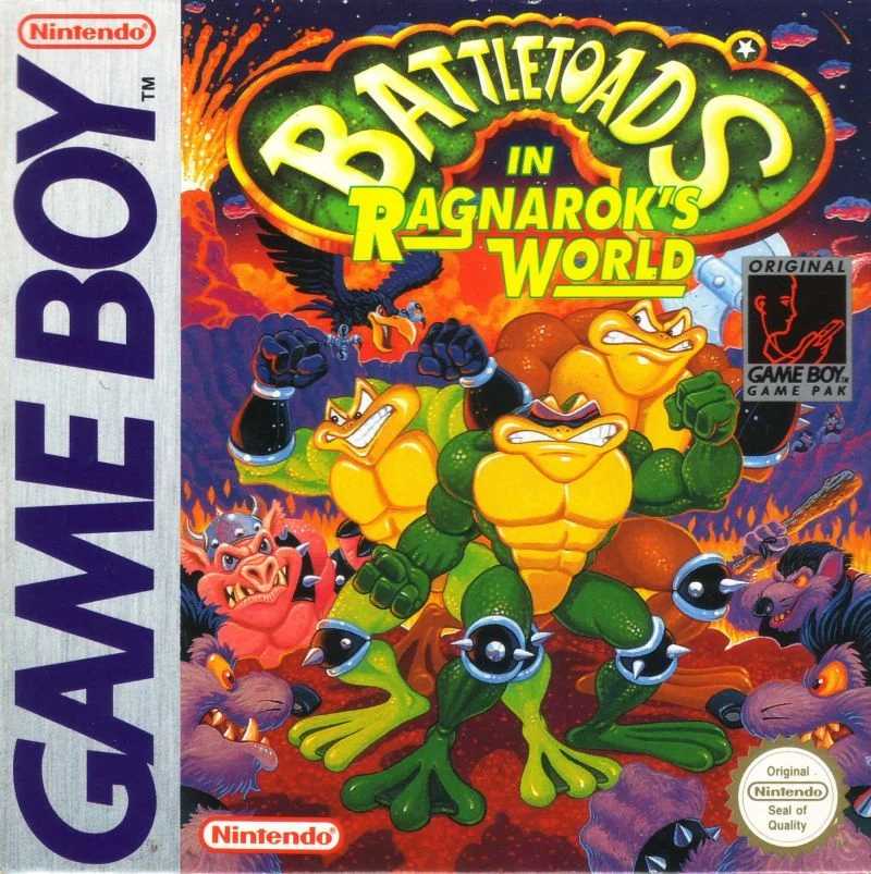 Jaquette de Battletoads in Ragnaroks World sur Game Boy