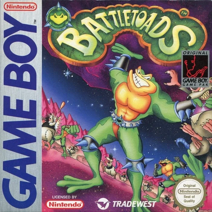 Jaquette de Battletoads sur Game Boy