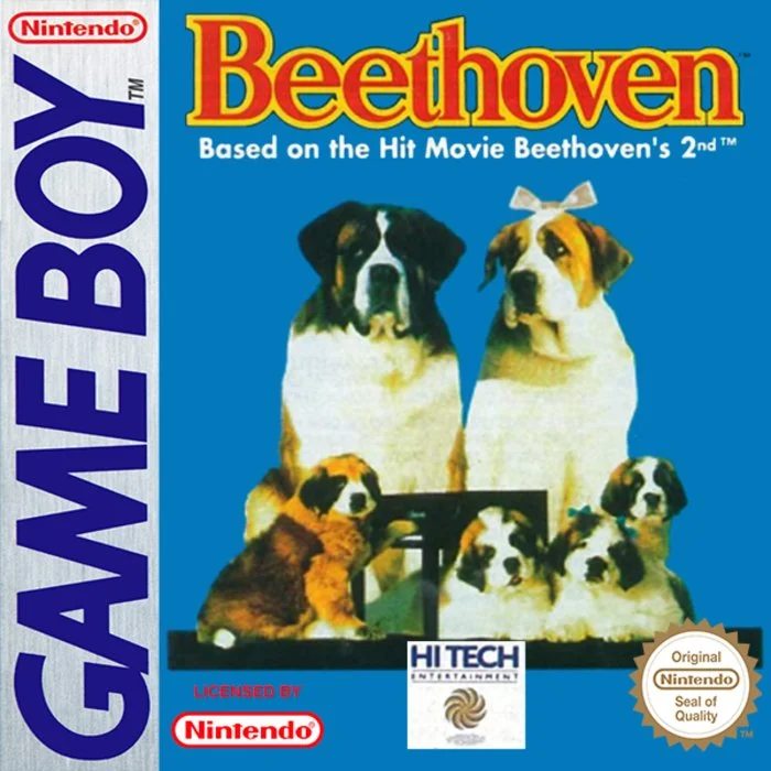 Jaquette de Beethoven sur Game Boy