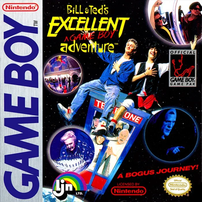 Jaquette de Bill Teds Excellent Adventure sur Game Boy