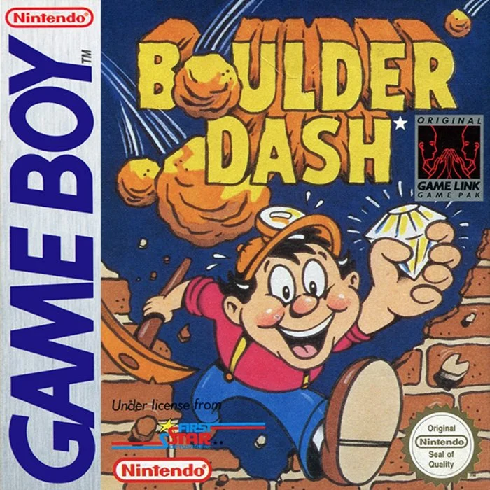 Jaquette de Boulder Dash sur Game Boy