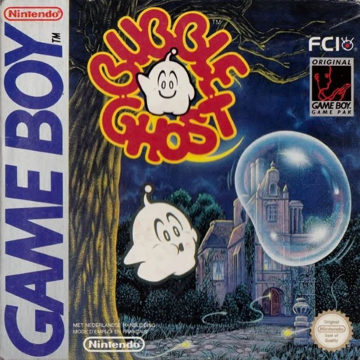 Jaquette de Bubble Ghost sur Game Boy