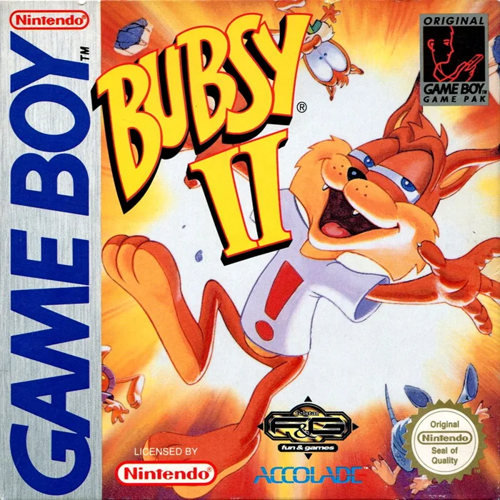 Jaquette de Bubsy II sur Game Boy