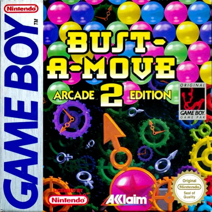 Jaquette de Bust A Move 2 Arcade Edition sur Game Boy