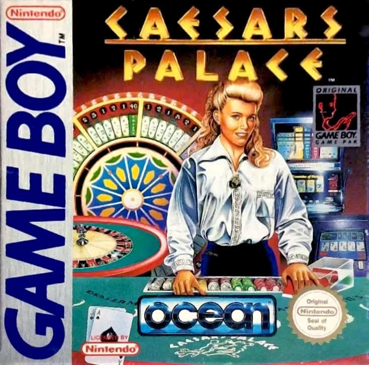 Jaquette de Caesars Palace sur Game Boy