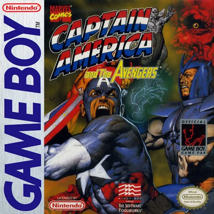 Jaquette de Captain America and the Avengers sur Game Boy