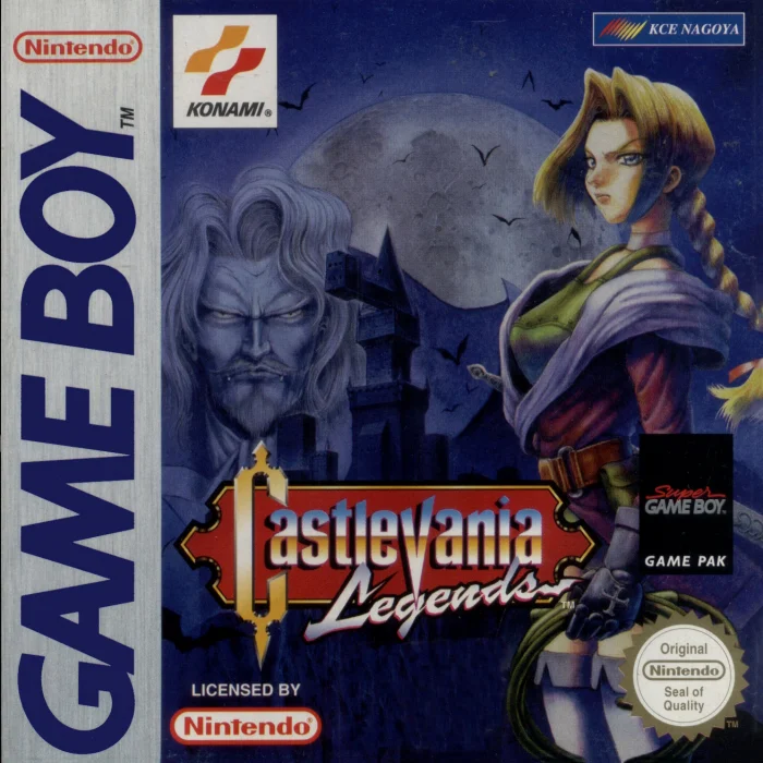 Jaquette de Castlevania Legends sur Game Boy