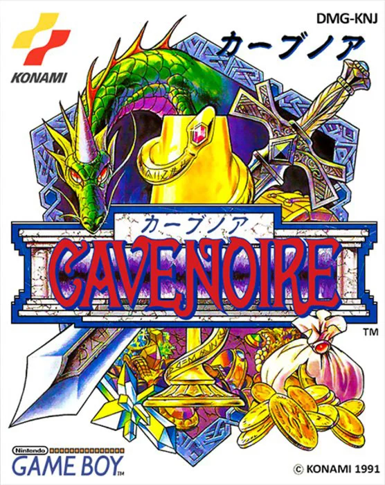 Jaquette de Cave Noire sur Game Boy
