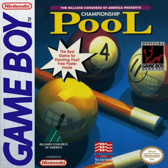 Jaquette de Championship Pool sur Game Boy