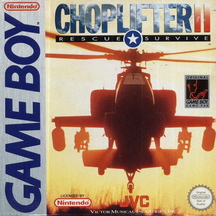 Jaquette de Choplifter II Rescue Survive sur Game Boy