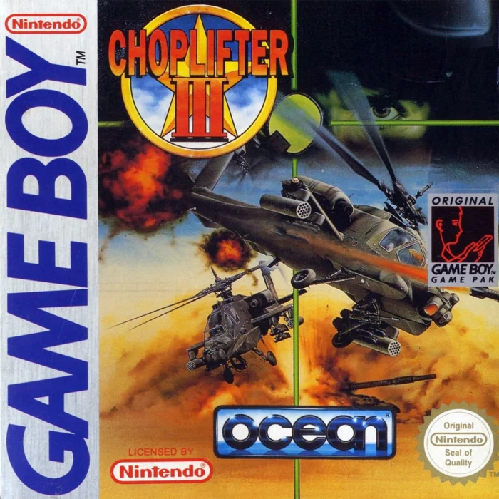 Jaquette de Choplifter III sur Game Boy