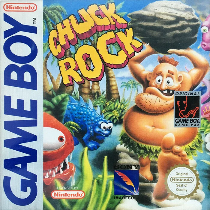 Jaquette de Chuck Rock sur Game Boy