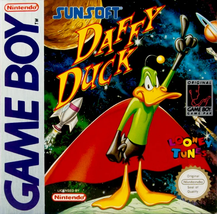 Jaquette de Daffy Duck sur Game Boy