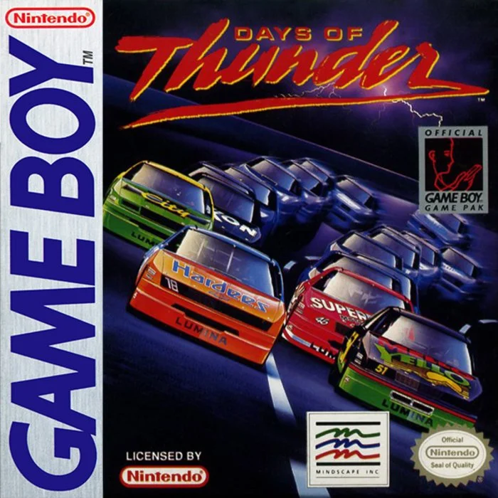 Jaquette de Days of Thunder sur Game Boy