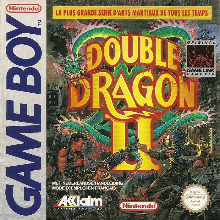 Jaquette de Double Dragon II sur Game Boy