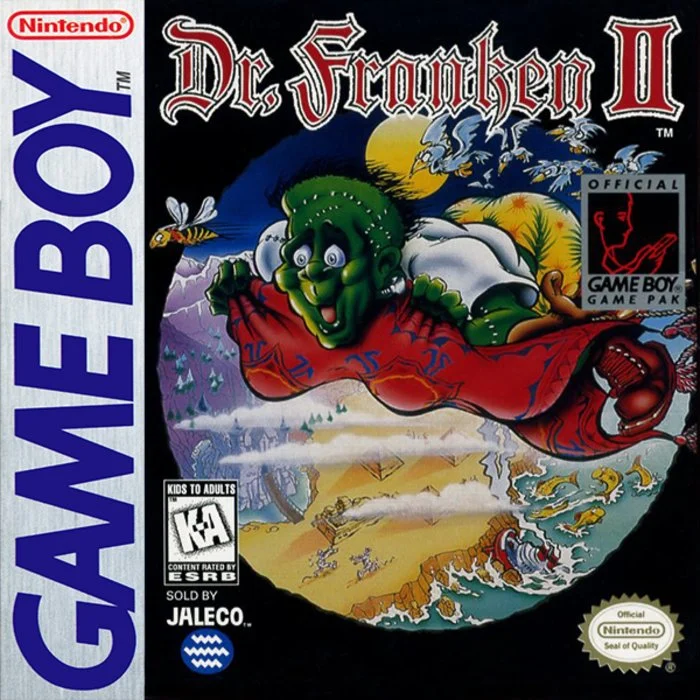 Jaquette de Dr. Franken II sur Game Boy