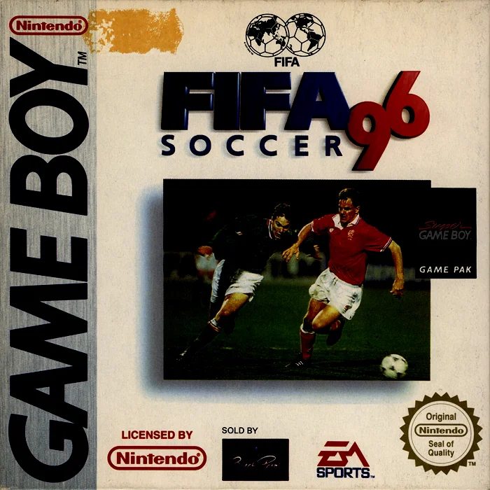 Jaquette de FIFA Soccer 96 sur Game Boy