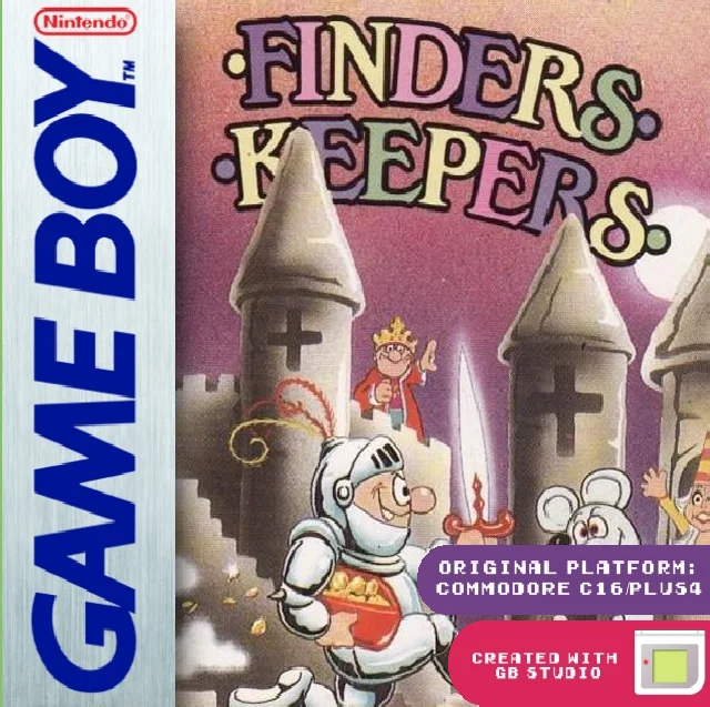 Jaquette de Finders Keepers sur Game Boy