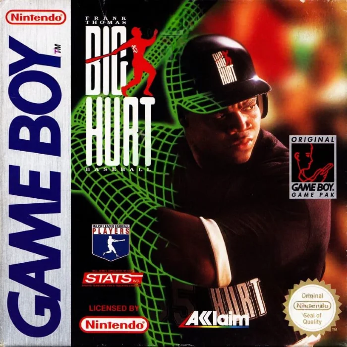 Jaquette de Frank Thomas Big Hurt Baseball sur Game Boy