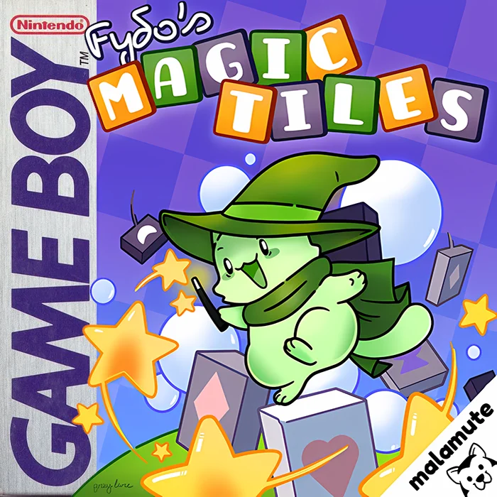 Jaquette de Fydos Magic Tiles sur Game Boy