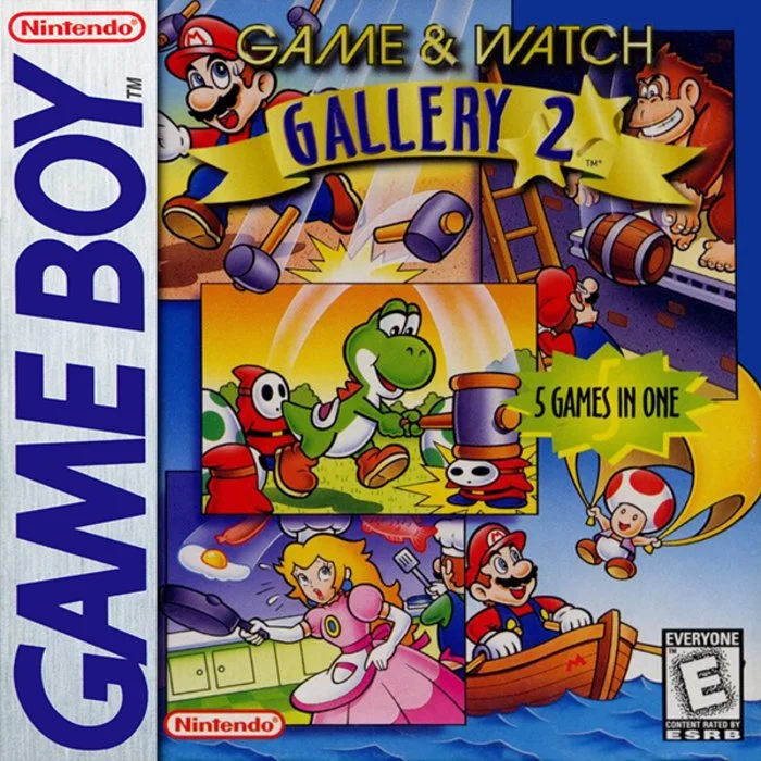 Jaquette de Game Watch Gallery 2 sur Game Boy