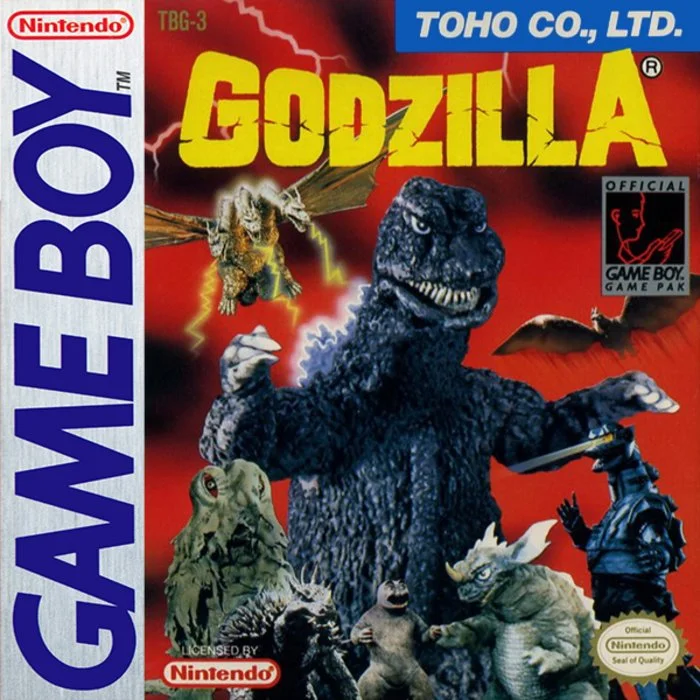 Jaquette de Godzilla sur Game Boy