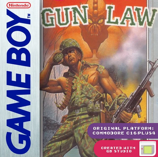 Jaquette de Gun Law sur Game Boy