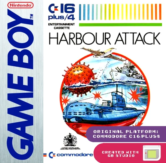 Jaquette de Harbour Attack sur Game Boy