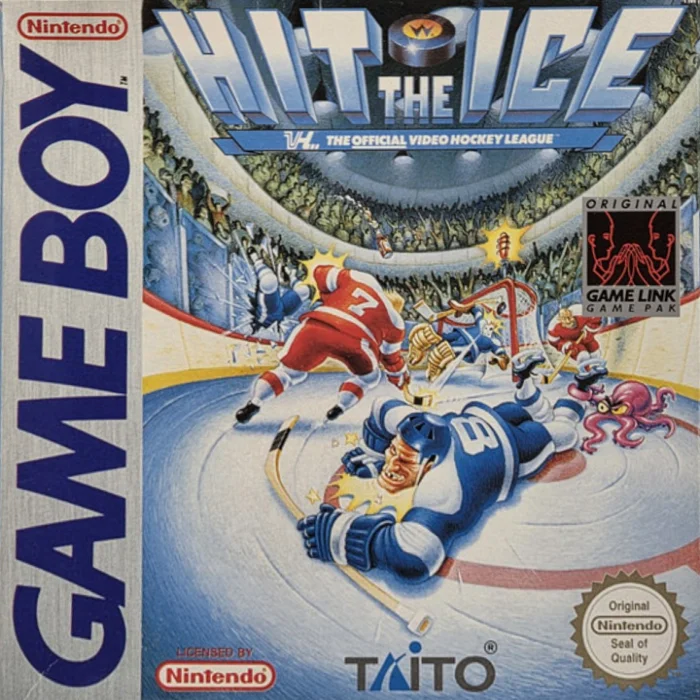 Jaquette de Hit the Ice The Video Hockey League sur Game Boy