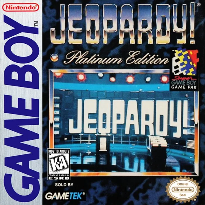 Jaquette de Jeopardy Platinum Edition sur Game Boy