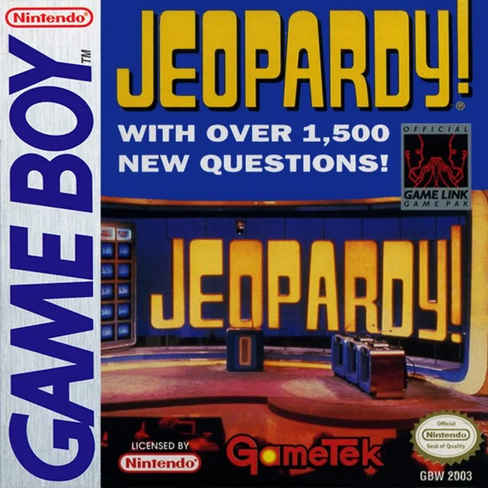 Jaquette de Jeopardy sur Game Boy