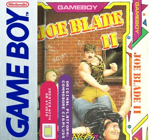 Jaquette de Joe Blade 2 sur Game Boy