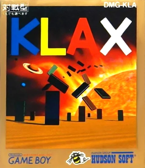 Jaquette de Klax Hudson Soft sur Game Boy