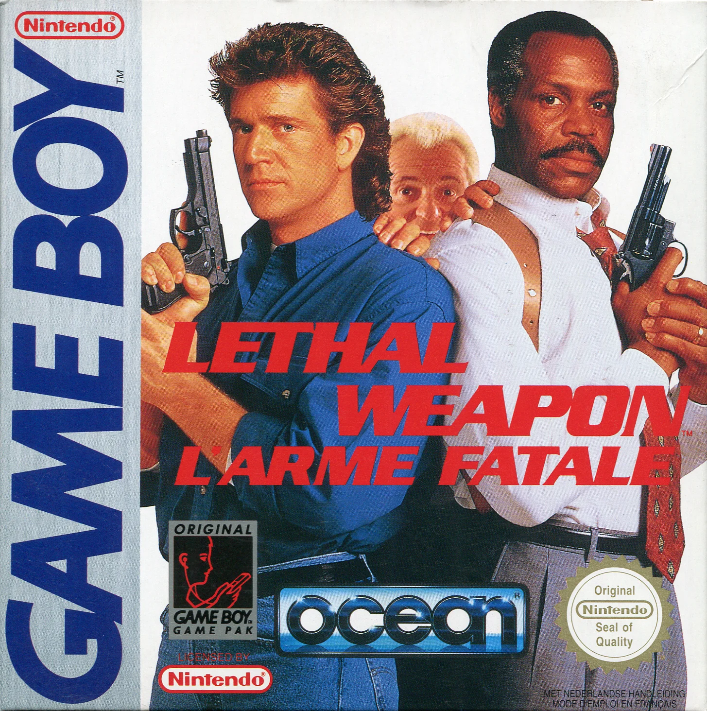Jaquette de LArme Fatale sur Game Boy