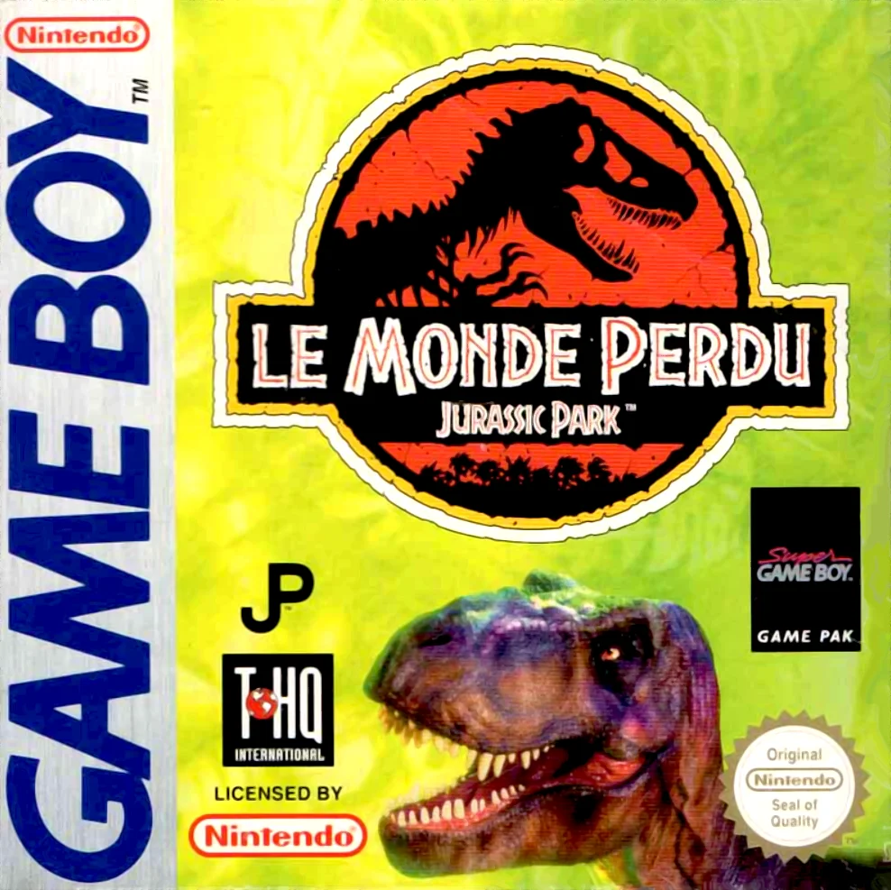Jaquette de Le Monde Perdu Jurassic Park sur Game Boy