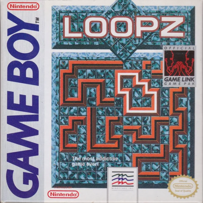 Jaquette de Loopz sur Game Boy