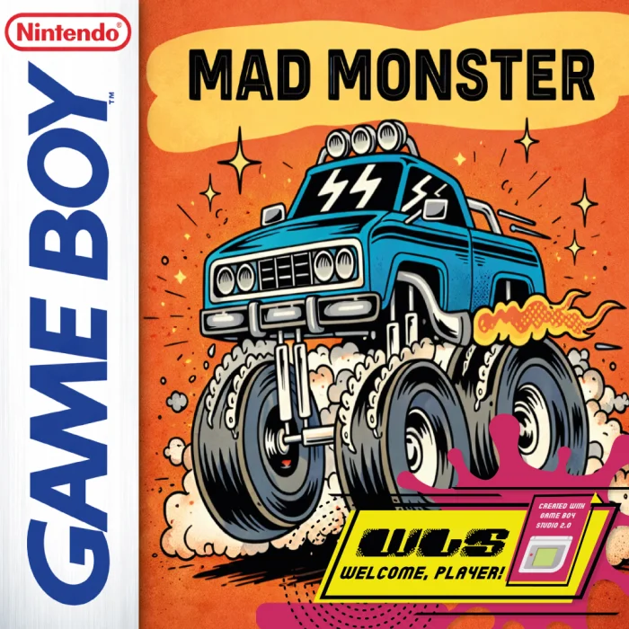 Jaquette de Mad Monster sur Game Boy