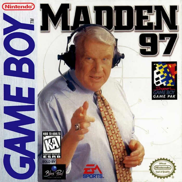 Jaquette de Madden 97 sur Game Boy