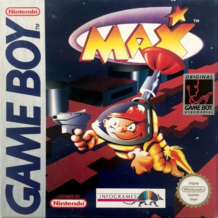 Jaquette de Max sur Game Boy