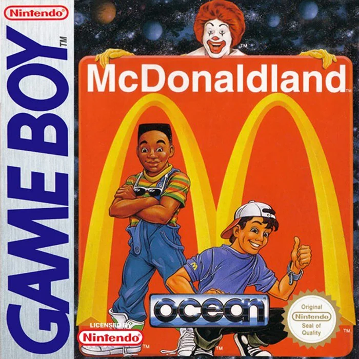Jaquette de McDonaldland sur Game Boy