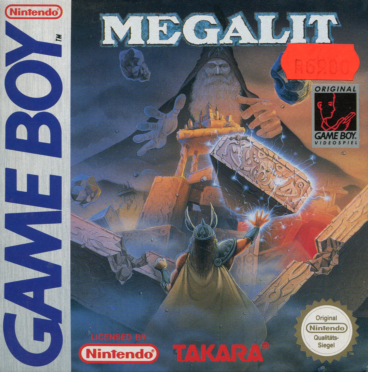 Jaquette de Megalit sur Game Boy