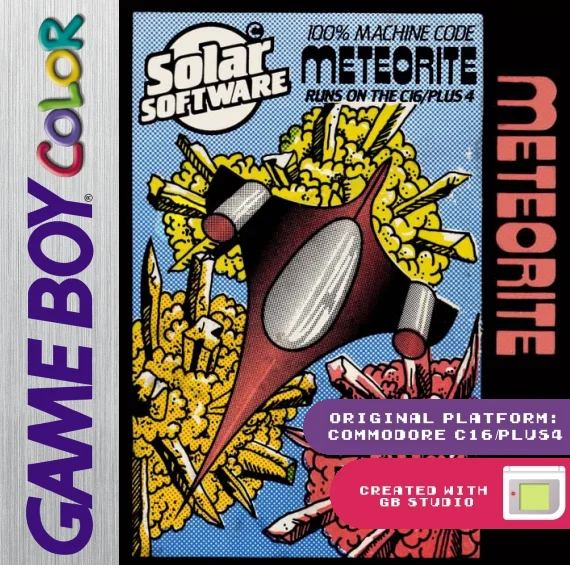 Jaquette de Meteorite sur Game Boy