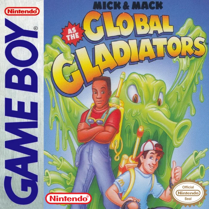 Jaquette de Mick Mack as the Global Gladiators sur Game Boy