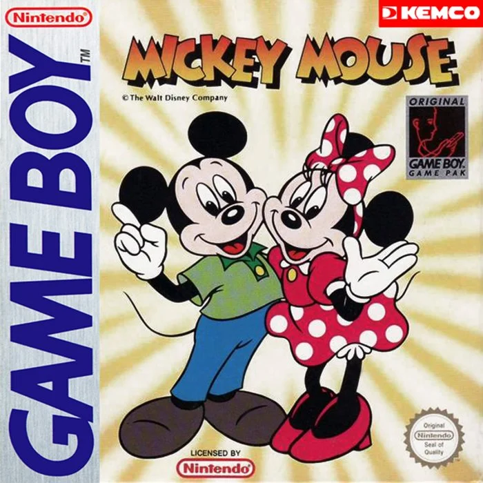 Jaquette de Mickey Mouse sur Game Boy