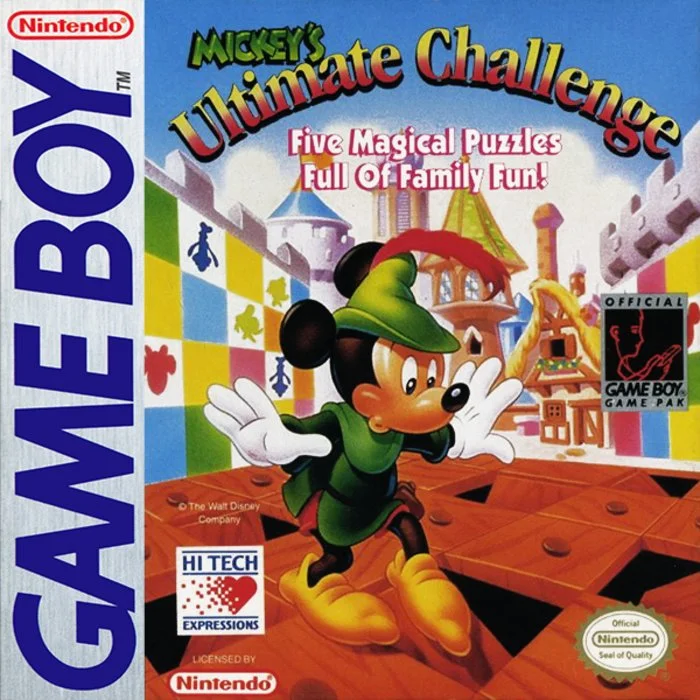 Jaquette de Mickeys Ultimate Challenge sur Game Boy