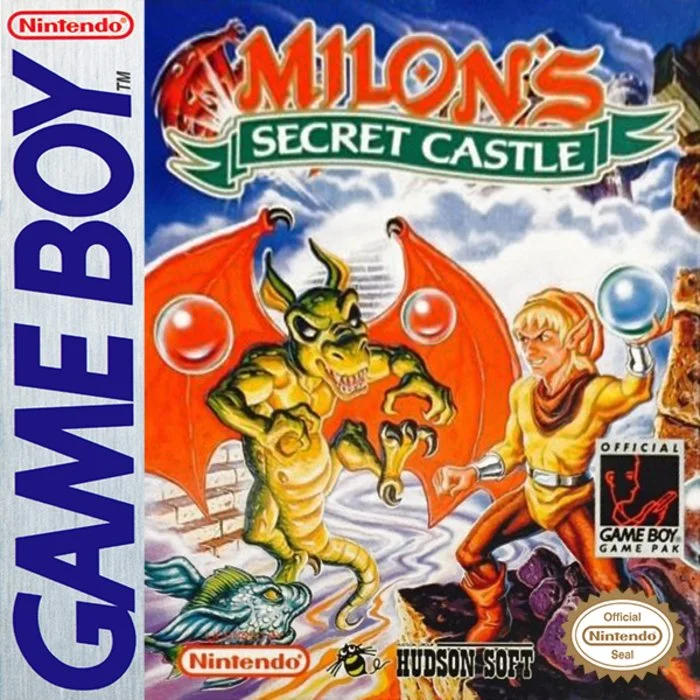 Jaquette de Milons Secret Castle sur Game Boy