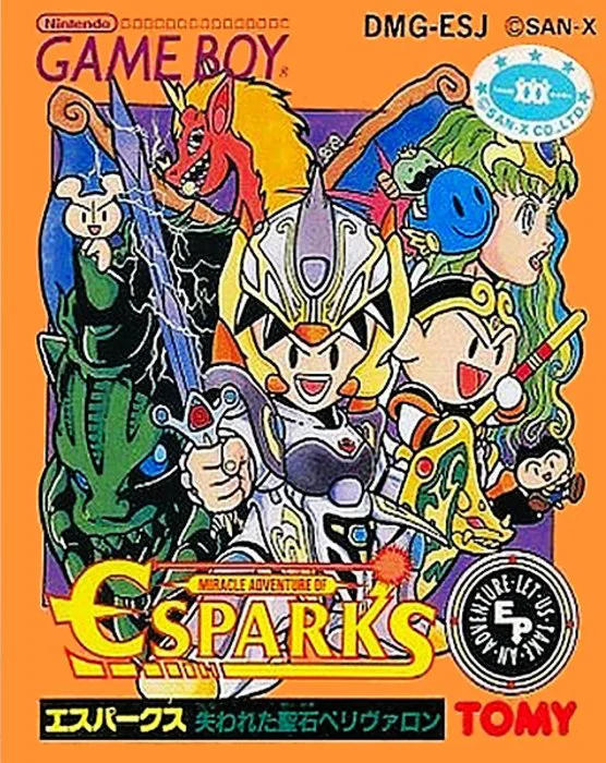 Jaquette de Miracle Adventure of Esparks Ushinawareta Seisek sur Game Boy