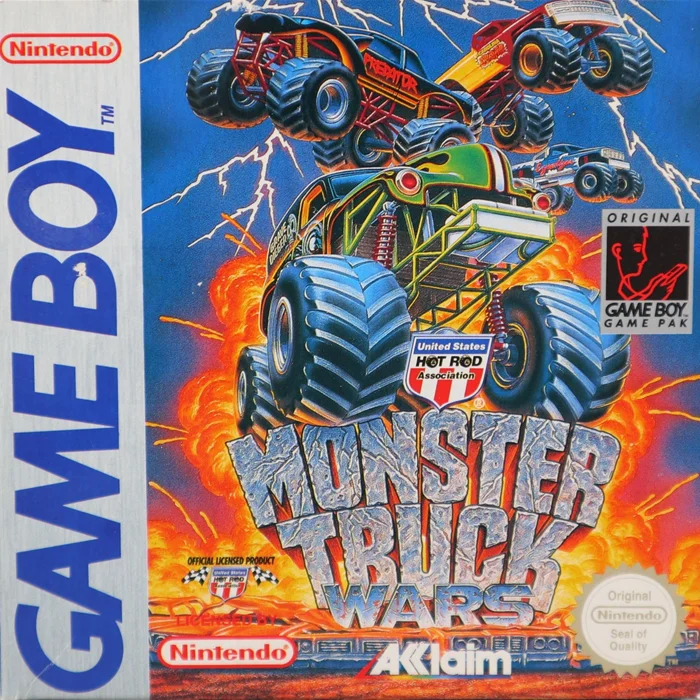 Jaquette de Monster Truck Wars sur Game Boy