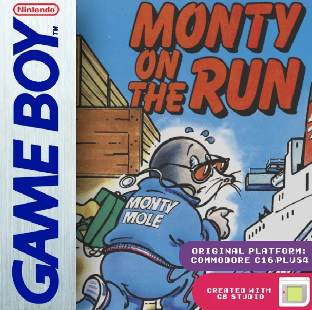 Jaquette de Monty On The Run sur Game Boy