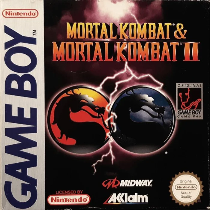 Jaquette de Mortal Kombat I II sur Game Boy
